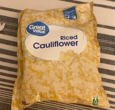 Riced Cauliflower