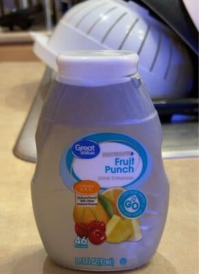 Electrolyte Fruit Punch Drink Enhancer