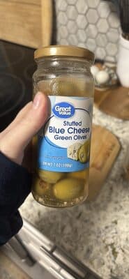 Blue Cheese Stuffed Green Olives