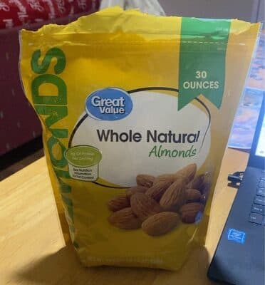Whole Natural Almonds