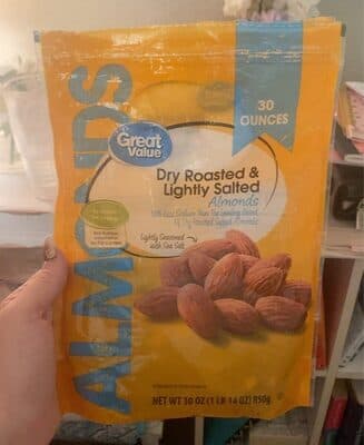 Dry Roasted & Lightly Salted Almonds
