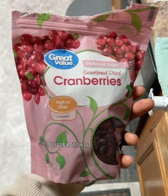 Sweetened Dried Cranberries