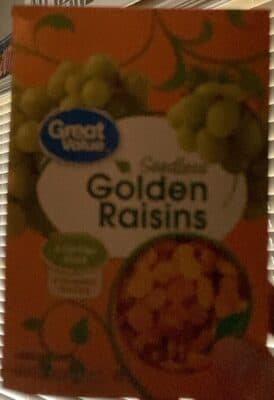 Seedless Golden Raisins
