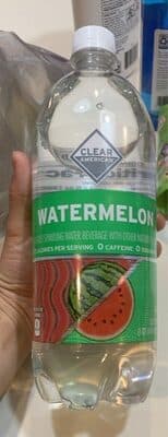 Watermelon Flavored Sparkling Water Beverage