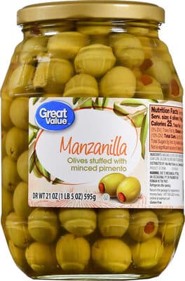 Manzanilla Olives Stuffed With Minced Pimento