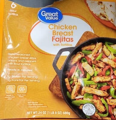 Chicken Breast Fajitas with Tortillas
