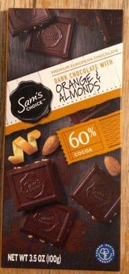 Dark Chocolate with Orange & Almonds