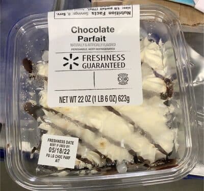 Walmart Chocolate Parfait