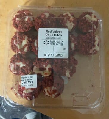 Red Velvet cake Bites