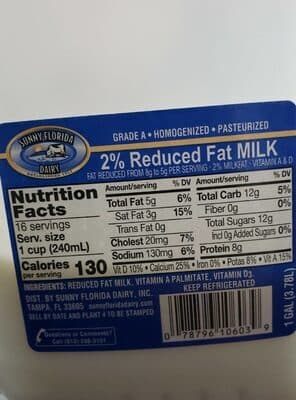 2% Milk