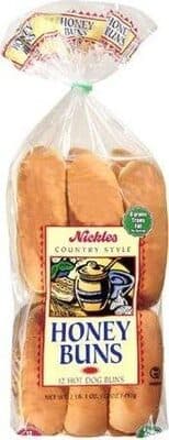 Country Style Hot Dog Honey Buns
