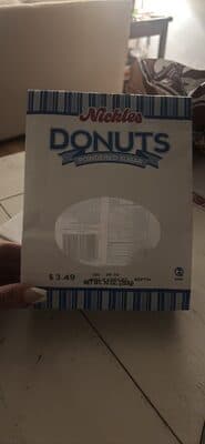 Donuts Powdered Sugar