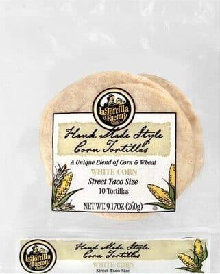 White Corn Tortillas