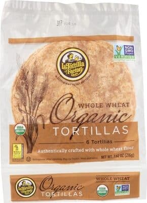 Organic Whole Wheat Tortillas