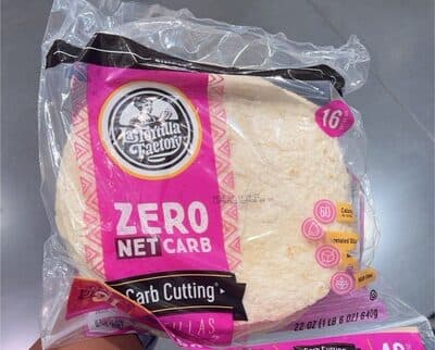 Carb Cutting Tortillas