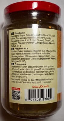 Lkk Plum Sauce
