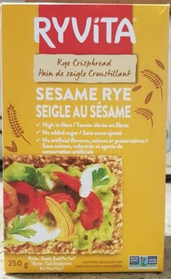 Ryvita Sesame Rye Crispbread