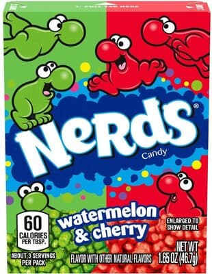 Nerds Wild About Candy So Verry Cherry What -A- Melon