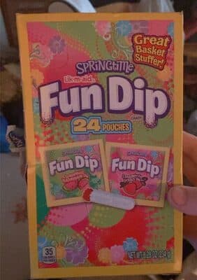 Strawberry, Watermelon Springtime Fun Dip Candy