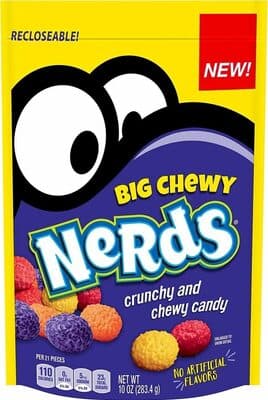 Orange You Nerdy?, Strawber2y Squared, Left-Click Lemon, Giga Grape Crunchy And Big Chewy Candy