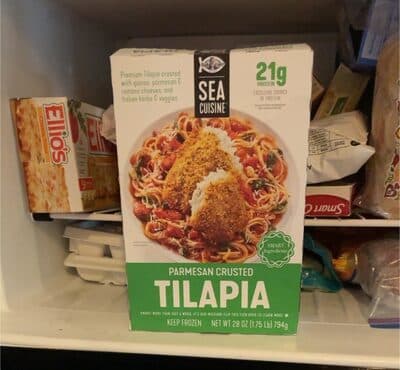 Parmesan Crusted Tilapia
