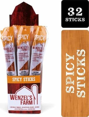 Spicy Snack Sticks Gluten Free No MSG