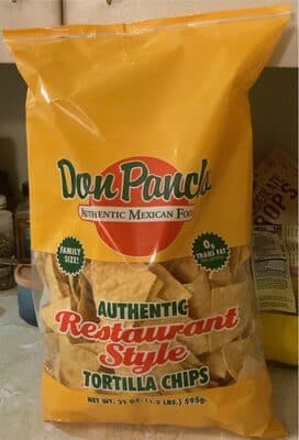 Authentic Restaurant Style Tortilla Chips