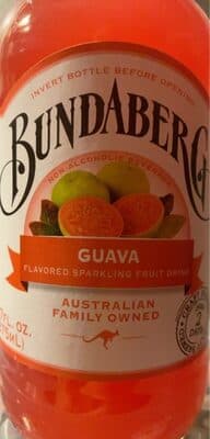 Guava Flavored Sparkling Fruit Drink