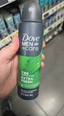 Dove Men Extra fresh spray