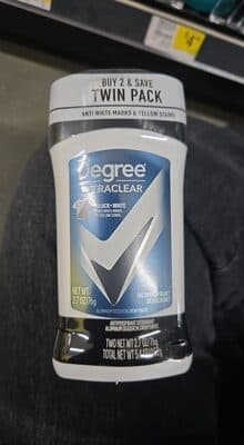 Degree Men Black and White