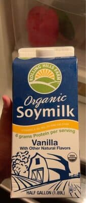 Vanilla Organic Soymilk