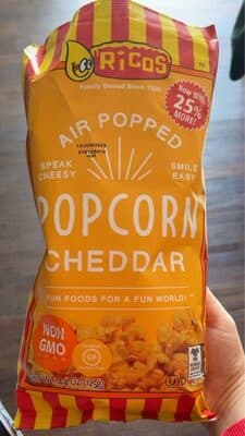 Cheddar Air Popped Popcorn