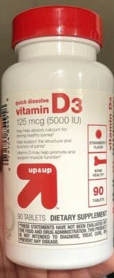 Quick Dissolve Vitamin D3