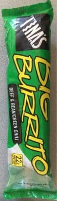 Medium Beef & Bean/Green Chili Big Burrito