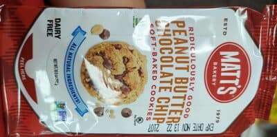 Matt's Peanut Butter Chocolate Chip Cookies