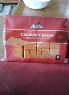 Austin Crackers Cheese On Cheese
