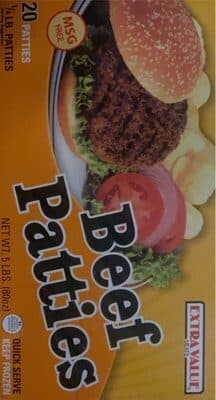 Beef patties