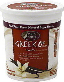 Greek Strained Nonfat Yogurt, Vanilla