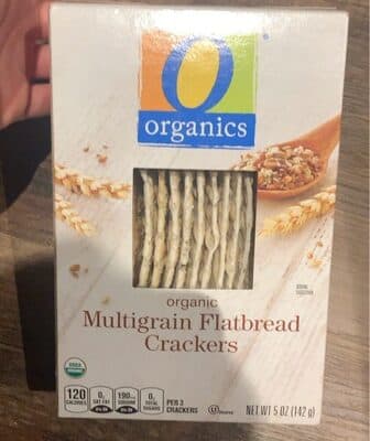Multigrain Organic Flatbread Crackers