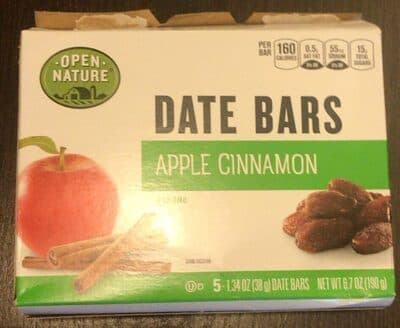 Apple Cinnamon Date Bars