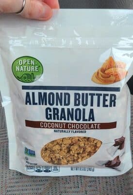 Coconut Chocolate Flavored Almond Butter Granola