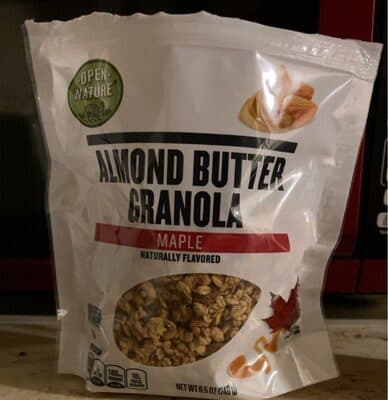 Maple Flavored Almond Butter Granola