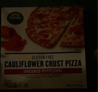 Uncured Pepperoni Cauliflower Crust Pizza