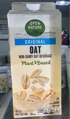 Original Plant Based Oat Non-Dairy Oat Beverage