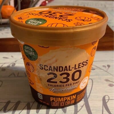 Pumpkin Scandal-Less Light Ice Cream