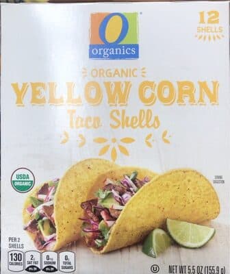 Organic Yellow Corn Taco Shells