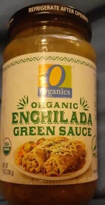 ORGANIC MILD ENCHILADA GREEN SAUCE, MILD ENCHILADA