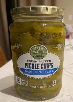 Hamburger Dill Pickle Chips