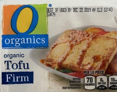 Organic Firm Tofu