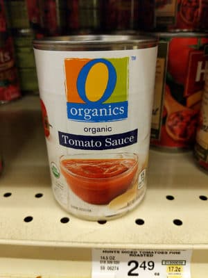 Organic Tomato Sauce
